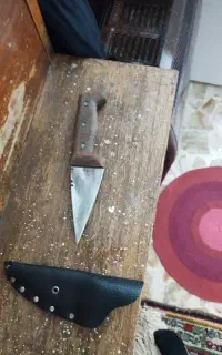 چاقو کوتاه با قلاف
