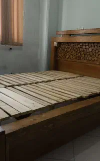 تخت خواب دو نفره چوبی سایز 200*160