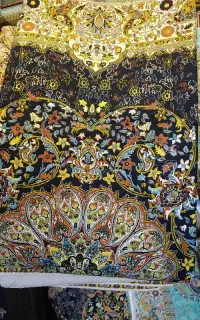 رومیزی قلمکار و ترمه اصفهان (عمده،تک)