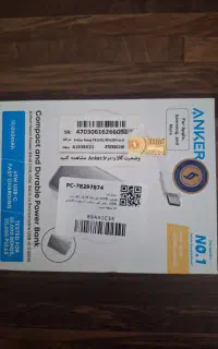 پاور بانک ۴۵ وات انکر مدل A1638ظرفیت ۱۰۰۰۰