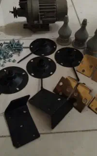 لوازم صندلی اداری مکانیزم .لولا.پیچ ومهره خاردار
