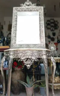 آینه و کنسول  برنجی