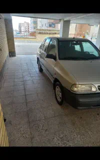 پراید ۸۶ دوگانه سوز کارخانه   بدون رنگ