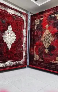 فرش کلاریس۱۲۵۰شانه نخ ترک/کد۶۰۰۵لاکی بلوچ