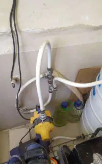 نصب پمپ اتومات منبع لباسشویی ظرفشویی اتو لوله