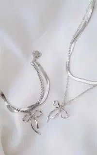 گردنبند نقره شیک
