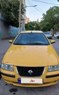 تاکسی‌سمند۹۵‌خیلی‌تمیز‌و‌فنی‌سالم‌