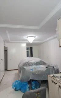 نقاشی ساختمان تخریب و ترمیم