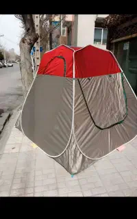 چادر سقف مکعبی مسافرتی تنفسی ریپس