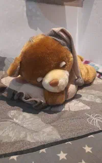 عروسک خرس خوابیده