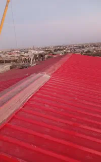 جوشکاری سوله و سازه فلزی اجرای سقف سوله و ورق‌کاری