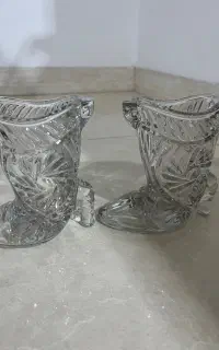 جای قاشق چنگال شیشه ای طرح کفش