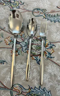 سرویس قاشق چنگال استیل