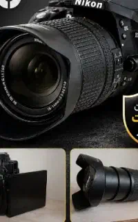 دوربین نیکون همراه با لنز