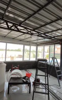 نصب pvc بهترین و سنگینترین نوع دیوارپوش