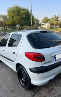 پژو ۲۰۶ تیپ ۲ مدل ۸۹ موتور یکماهه تعمیر کامل شده
