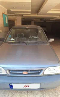 پراید صبا مدل ۸۸ بدون رنگ