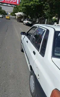 پراید سفید ۷۵ کره ای کاربرات بی رنگ استثنایی