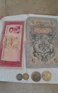 اسکناس وسکه قدیمی