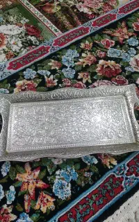 سینی رولت خوری،قلم کاری شده