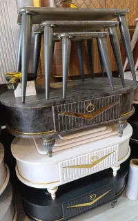 میز عسلی چهار تیکه