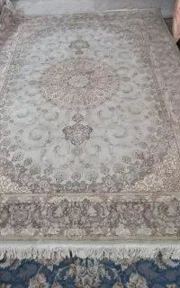 ۲عدد فرش ۹ متری فیروزه ای