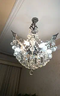 لوستر برنز8شاخه