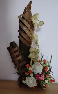 گل مصنوعی معاوضه با لباس
