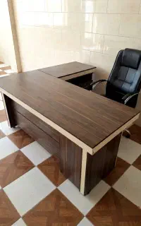 میز مدیریتی ال دوتیکه / جنس MDF