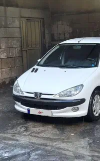 ۲۰۶ مدل ۹۸ تیپ ۵  TU5 بی رنگ و کم کارکرد واقعی
