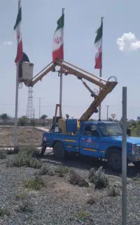 بالابر . نیسانی. جرثقیل سبد دار.