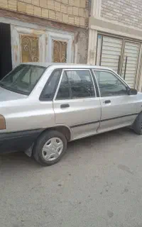 پراید مدل 86رنگ نقره ای