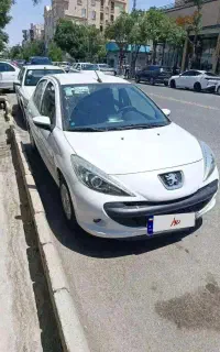 فروش فوری ۲۰۷ دنده tu5 سقف فلز