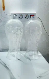 تعدادی لاله لوستر شاه عباسی و شامپاین