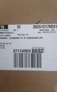لپ تاپ asus zenbook نو