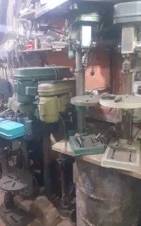 دریل های ستونی وابزار آلات به صورت یکجا وتکی