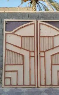 درب حیاط خورموج