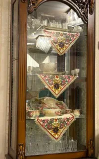 بوفه چوبی کار شده