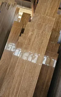 سنگ نما و ساختمانی کرم و سفید//