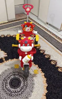 سه چرخه کودک طرح گاو