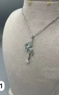 گردنبند نگین دار دخترونه