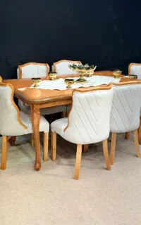 میز نهارخوری نهار خوری فلامینگو چوب راش اقساط