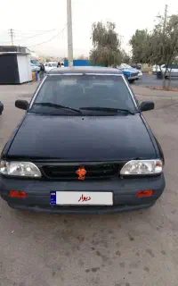 پراید 82 پر گلاغی مشکی