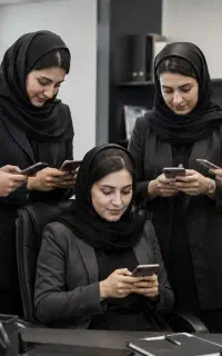 کار با گوشی برای بانوان در منزل