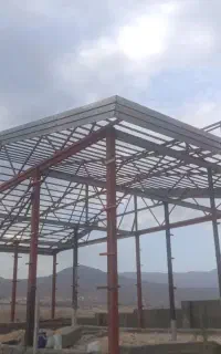 اجرای شیروانی اسکلت راویز والپست فلاشینگ