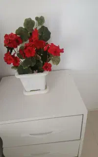 گلدان شمعدانی خارجی مصنوعی