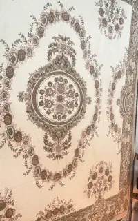 روفرشی مخمل رنگ کرم شکلاتی