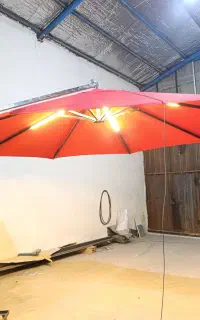 چتر ال ای دی دار1011سایبان گردوچهارگوش تهران