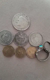 سکه.انگشتر قدیمی