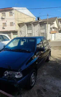 ماشین پراید مشکی